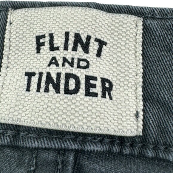 Flint and Tinder Blue 5 Pocket Cotton Spandex Slim Fit Pants Mens Size 30X31 - Picture 2 of 6